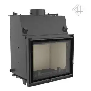 Каминная топка на дровах с водяным контуром AMELIA/PW/30/W/DECO, змеевик