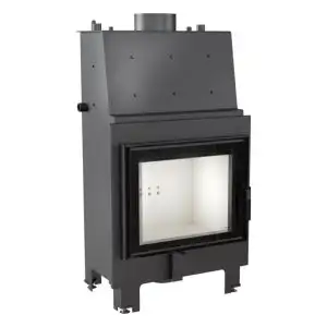 Каминная топка на дровах с водяным контуром MBZ/PW/13/W