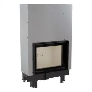 Каминная топка на дровах с водяным контуром MBZ/PW/13/G/W (гильотина)