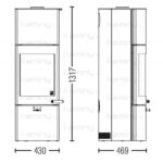 Печь-камин Austroflamm Tower Xtra 2.0 производитель Austroflamm