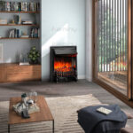 Электроочаг Fobos Lux Black RC