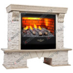 Электрокамин Rockland Lux 25/25,5 WT с очагом 3D Firestar 25,5