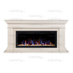 Электрокамин Ontario 42/BV WT с очагом Saphir 42