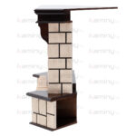 Электрокамин RealFlame Stone Coner 25/25,5 AO с очагом Firefield 25