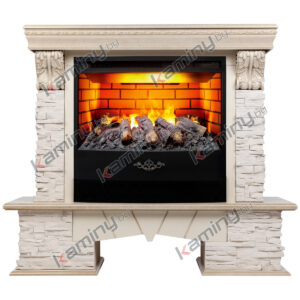 Электрокамин Rockland Lux 25/25,5 WT с очагом 3D Firestar 25,5